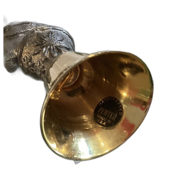 Michael Ricker Pewter Friendship Commemorative Bell 1993 Penguins Limited Ed - Picture 7 of 11